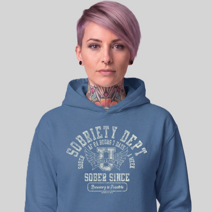 Recovery Hoodie | Women's Sobriety Dept 24/7