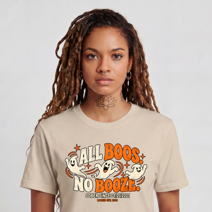 Sober T Shirt | Women's All Boos No Booze