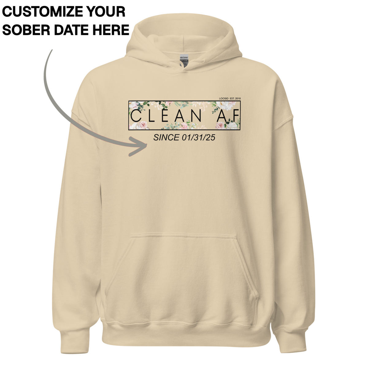 Recovery Hoodie | Women's Clean AF Flower
