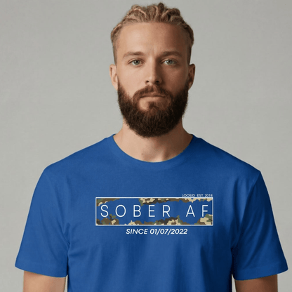 Sober T Shirt | Men's Sober AF Camo