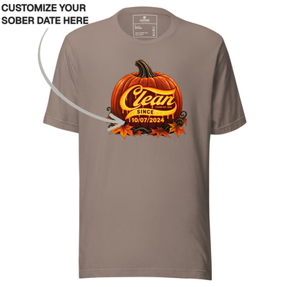 Clean T Shirt | Men's Clean Since Pumpkin