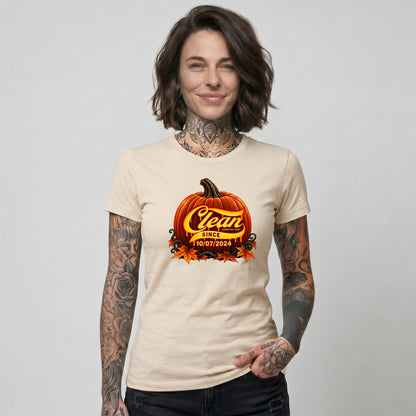 Clean T Shirt | Women's Clean Since Pumpkin