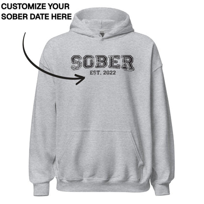 Recovery Hoodie | Men's Sober Est.