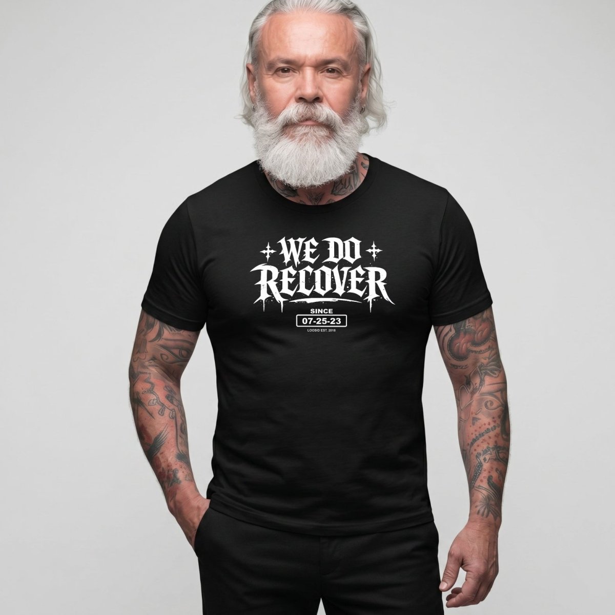 Sober T Shirt | Men's We Do Recover Tee