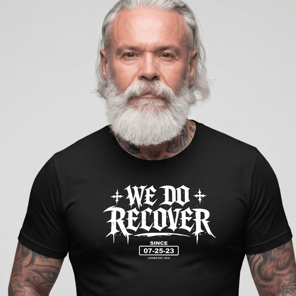 Sober T Shirt | Men's We Do Recover Tee