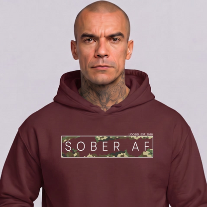 Recovery Hoodie | Men's Sober AF Camo