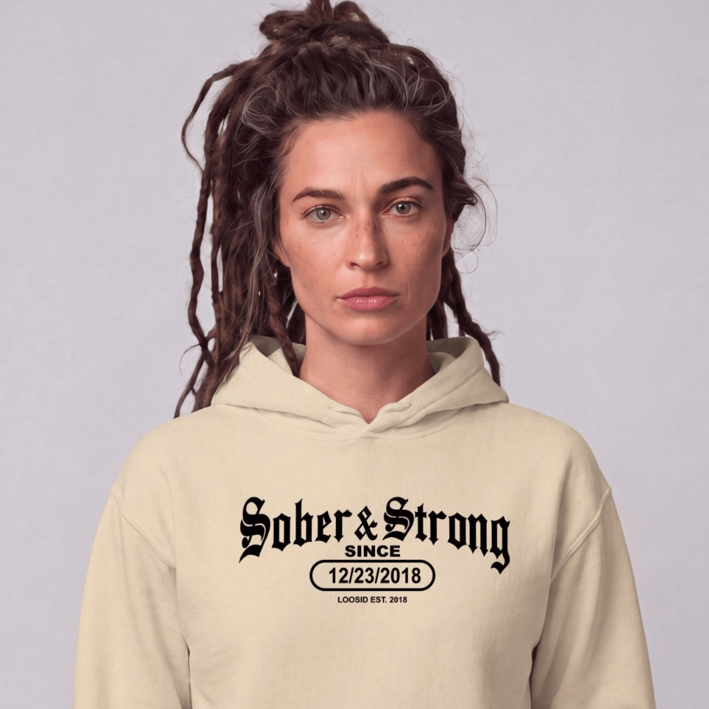 Recovery Hoodie | Unisex Sober & Strong