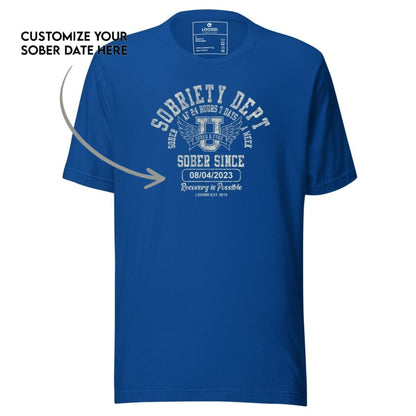 Sober T Shirt | Men's Sobriety Dept