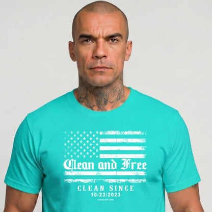 Clean T Shirt | Men's Clean and Free