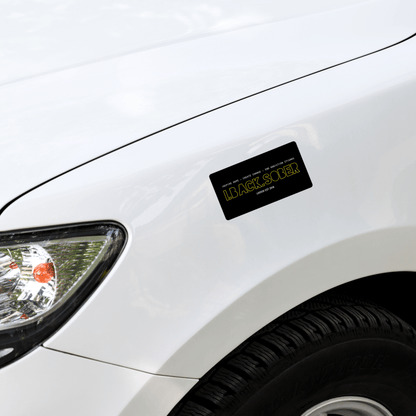 I Back Sober stickers