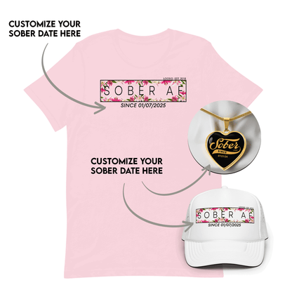 Women's Spring Personalized Sober AF Bundle