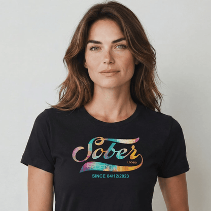 Sober T Shirt | Women's Sober Since Tee