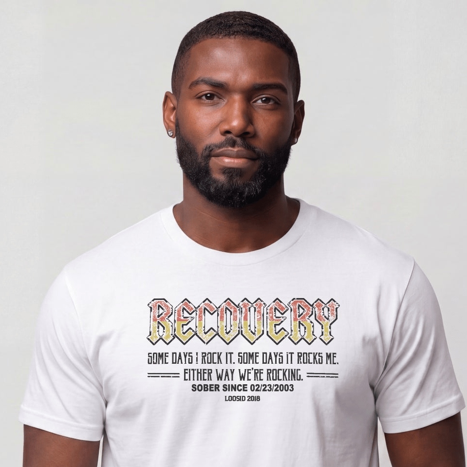 Sober T-Shirt | Men's Recovery Rock Tee