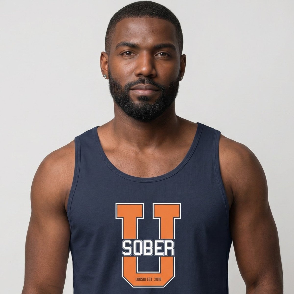 Big U Sober Men's Tank Top