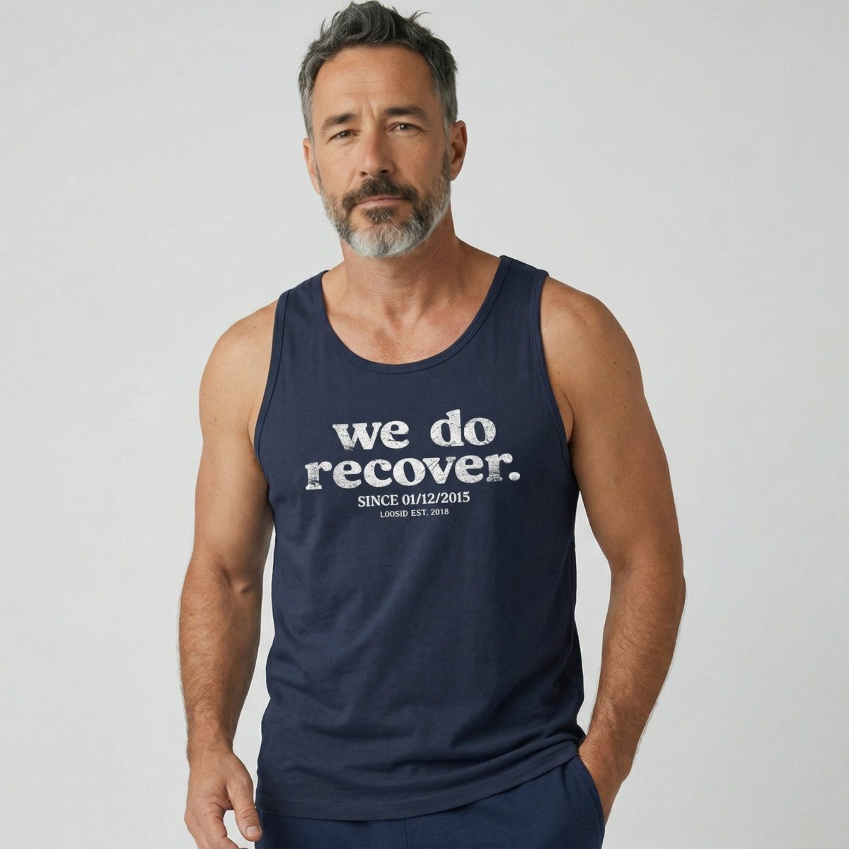 We Do Recover Sober Tank Top product photo (view 10)
