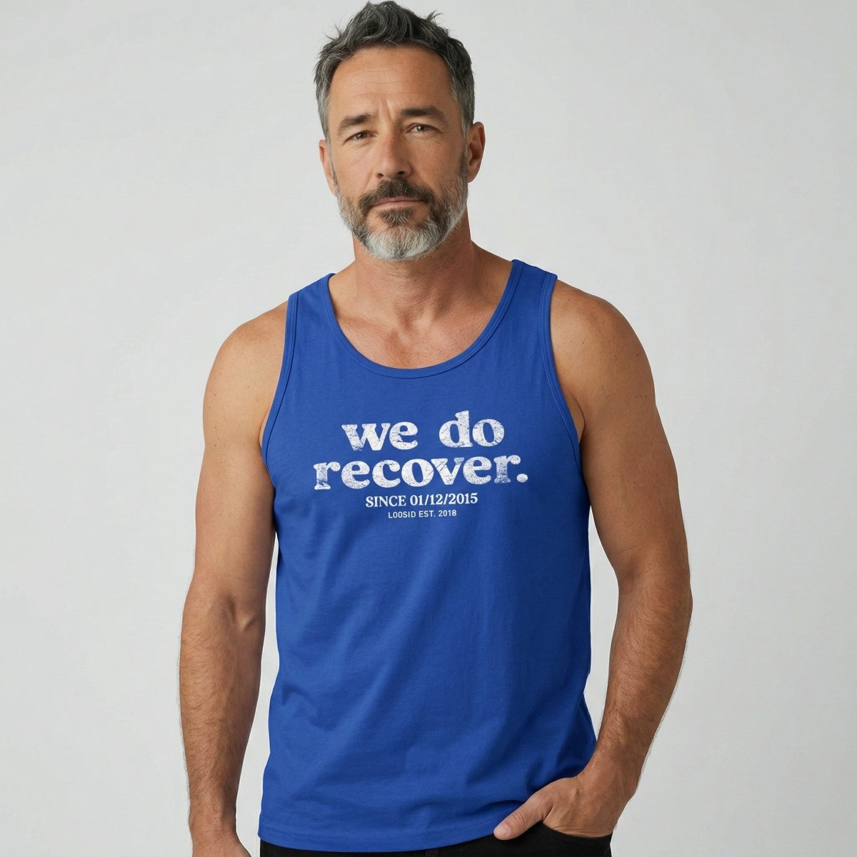 We Do Recover Sober Tank Top side view (view 16)