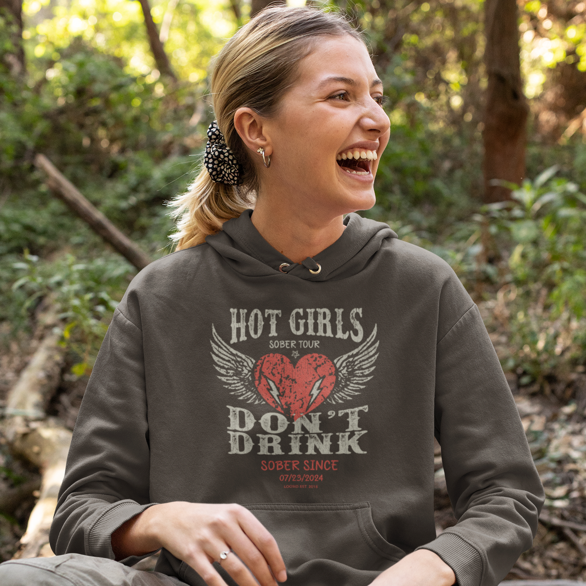 Recovery Hoodie symbolizing recovery and personal growth