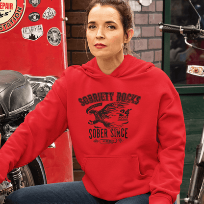 recovery hoodie motivational design