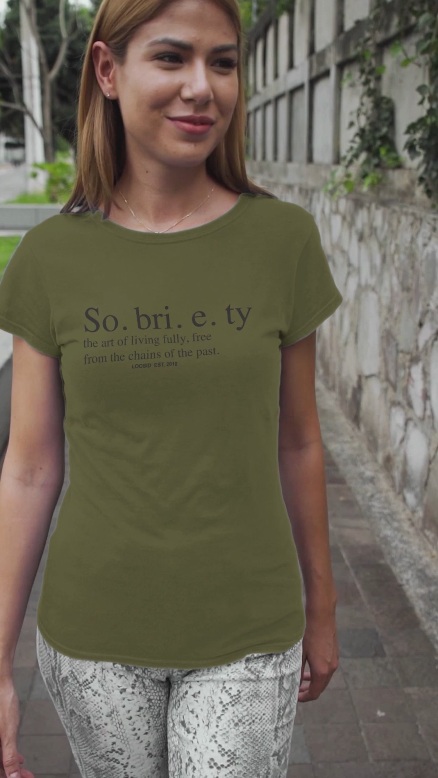Sobriety Definition Women's T-shirt