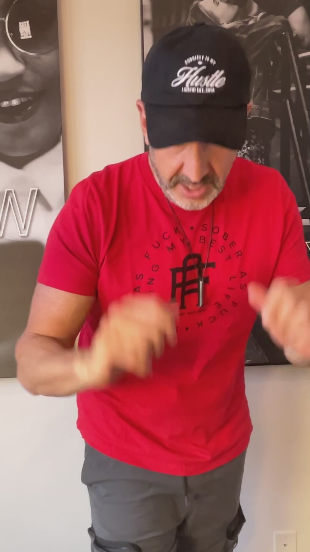 Sobriety is My Hustle Trucker Cap