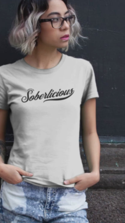 Soberlicious Womens Relaxed T-Shirt