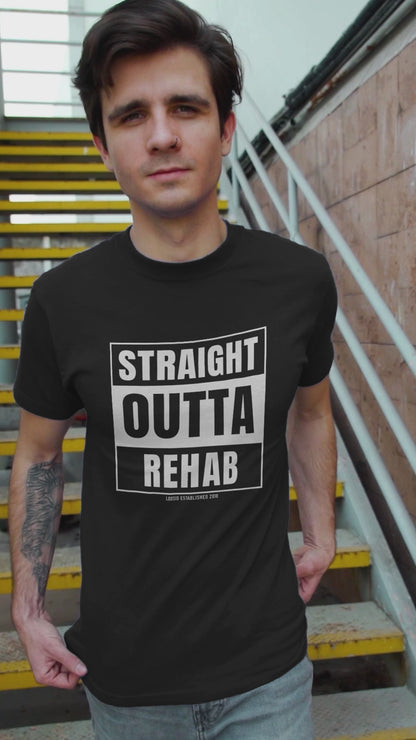 Straight Outta Rehab Men's T-shirt