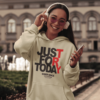 Recovery Hoodie symbolizing recovery and personal growth