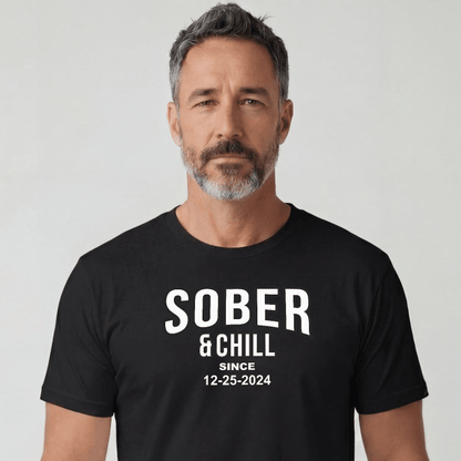 Sober T Shirt | Men's Sober and Chill Tee