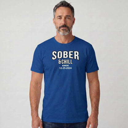 Sober T Shirt | Men's Sober and Chill Tee