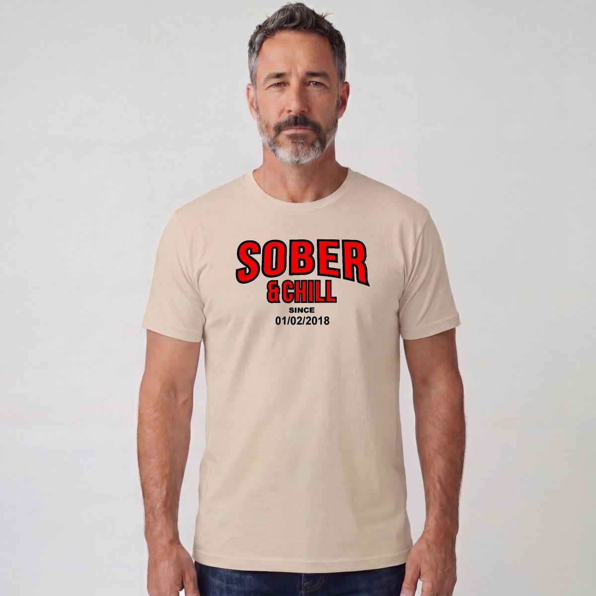 Sober T Shirt | Men's Sober and Chill Tee