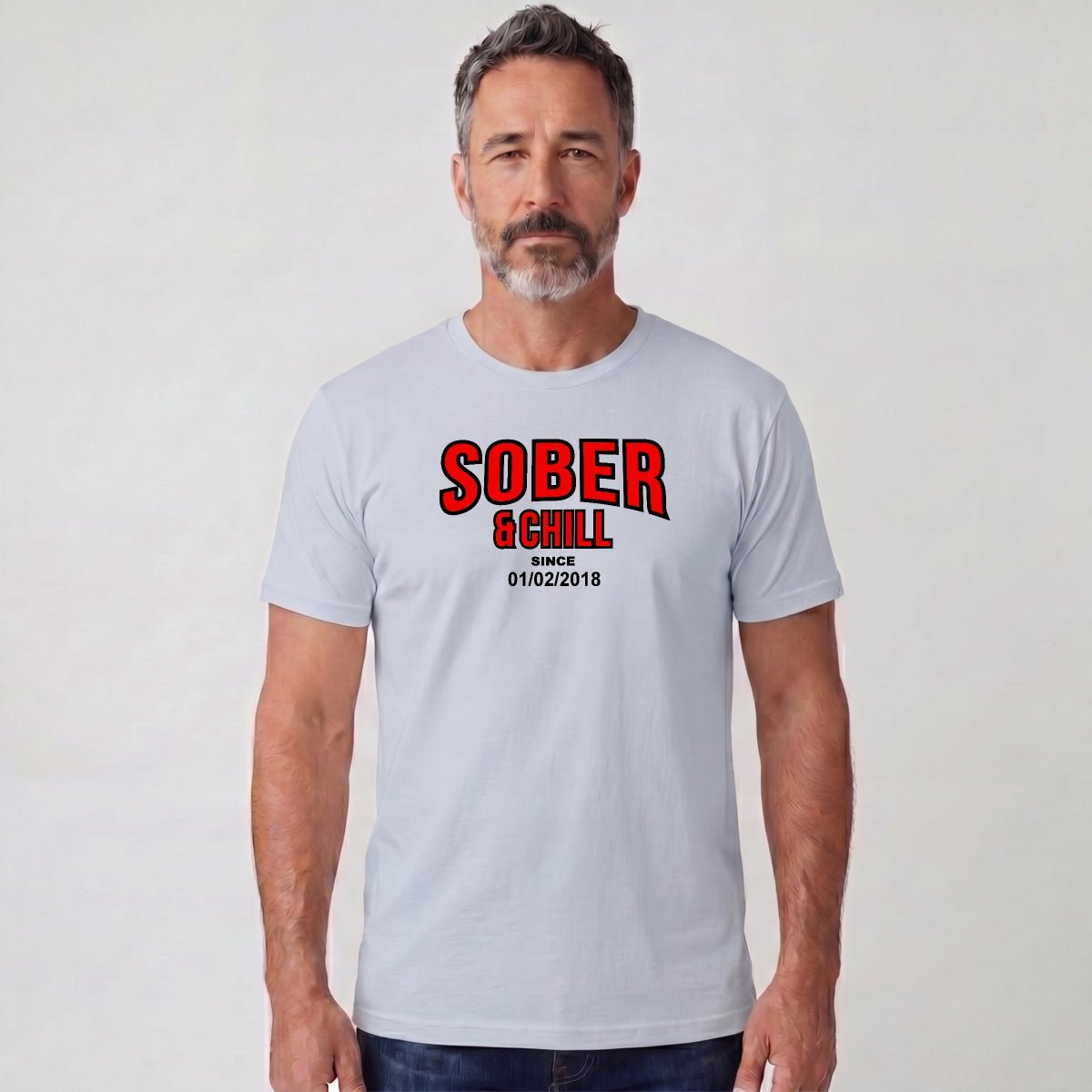 Sober T Shirt | Men's Sober and Chill Tee