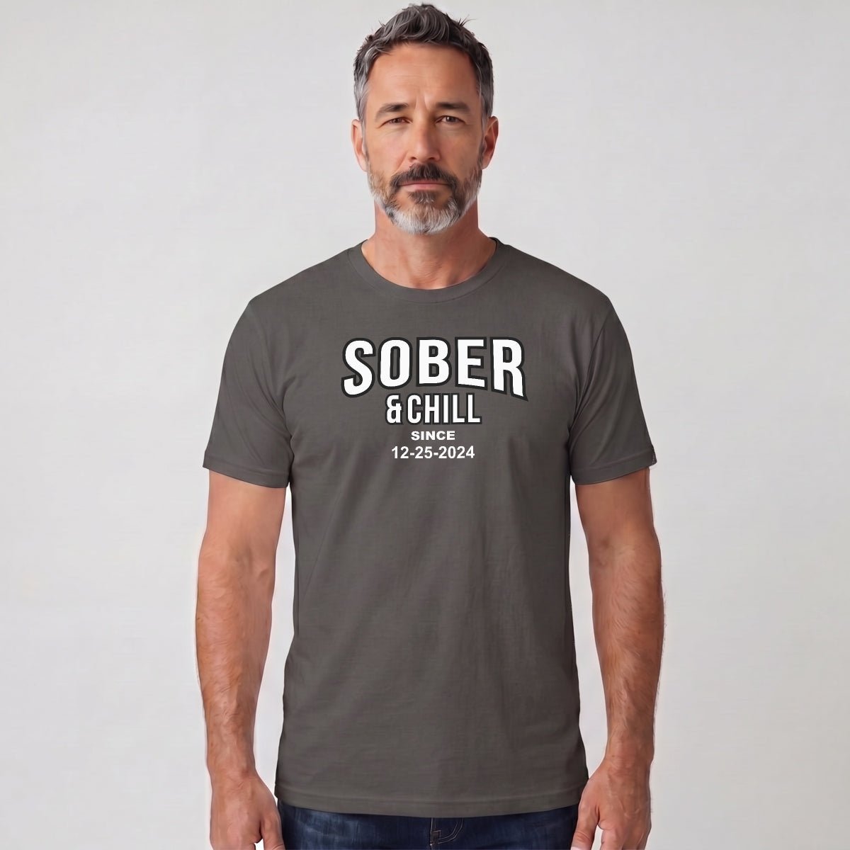 Sober T Shirt | Men's Sober and Chill Tee