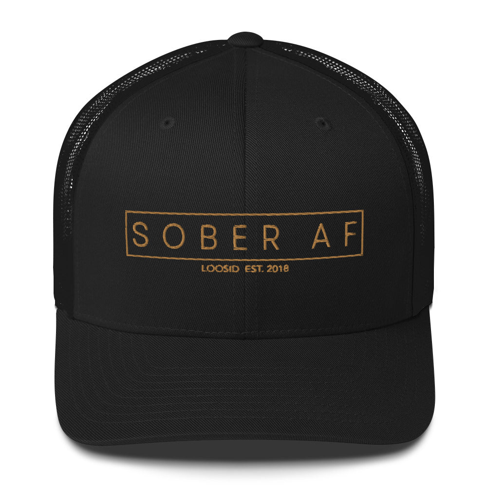 Sober AF Trucker Cap