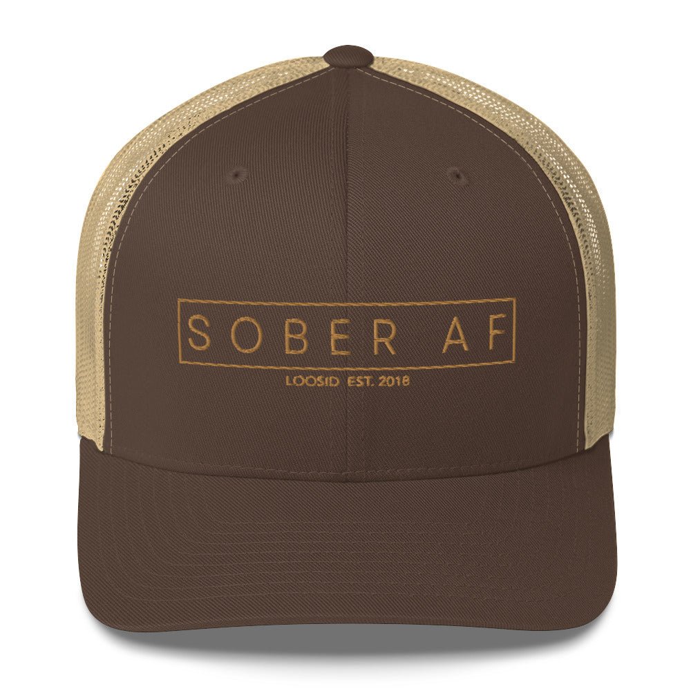 Sober AF Trucker Cap