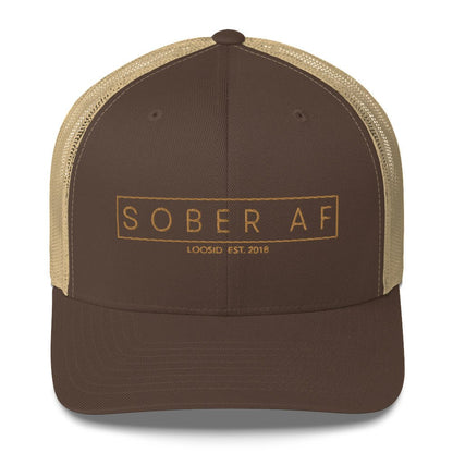 Sober AF Trucker Cap