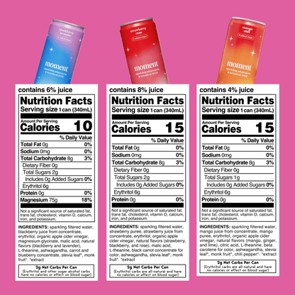 bestsellers (sparkling & still mocktail | 36 pack)