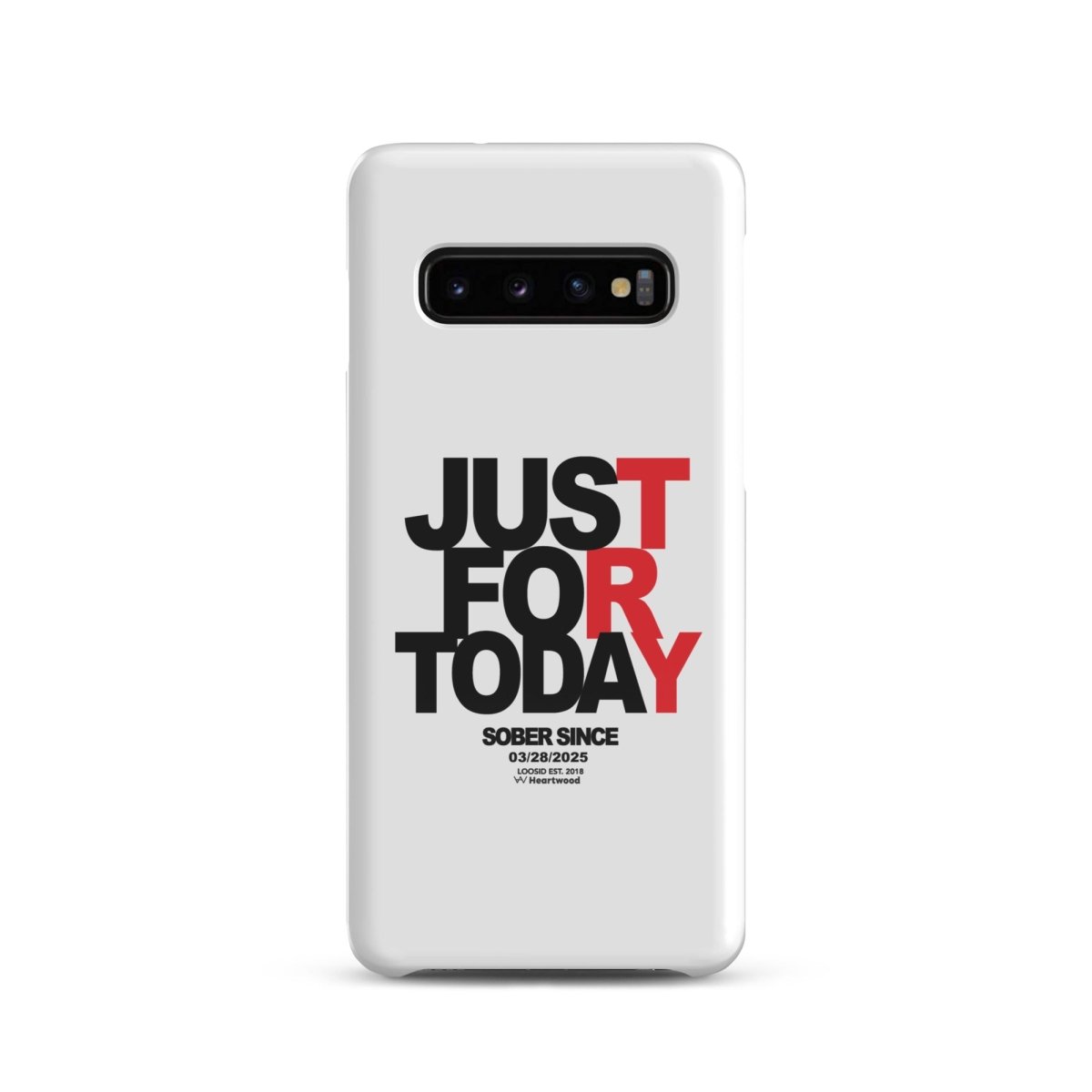 Just For Today Snap Recovery Phone Case for Samsung®