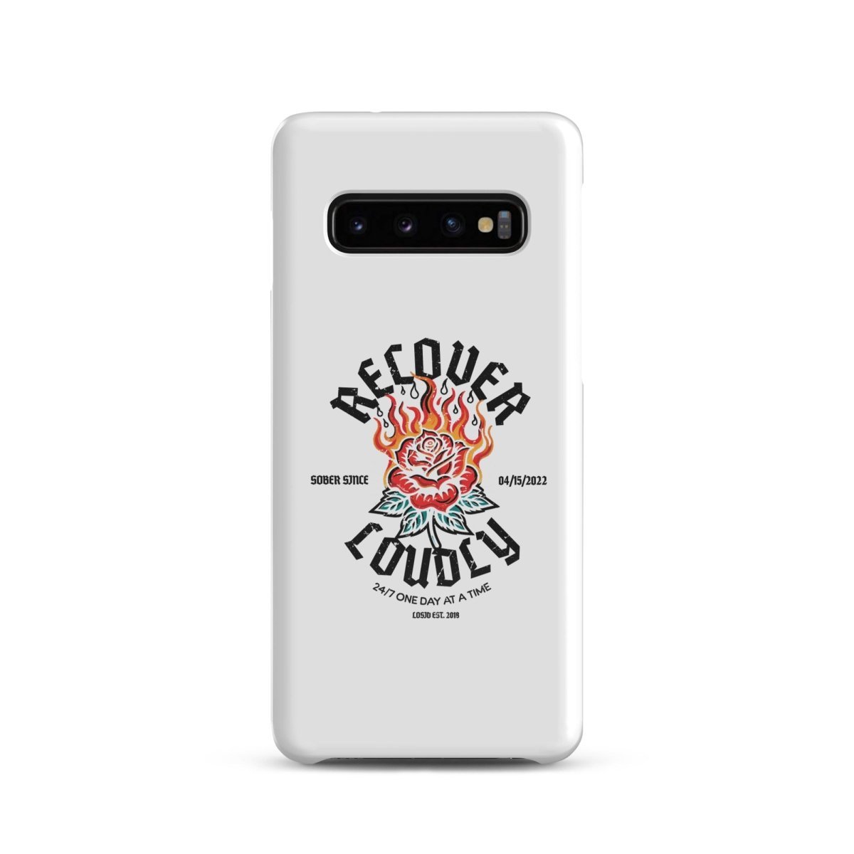 Recover Loudly Snap Recovery Phone Case for Samsung®