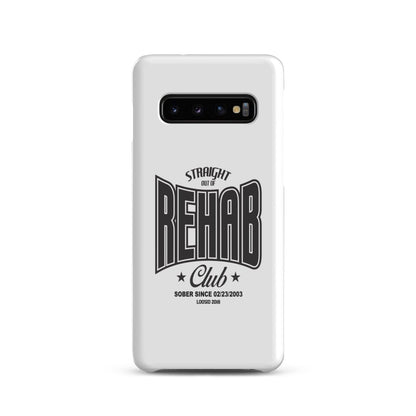 Loosid Straight Out of Rehab Snap Recovery Phone Case featuring the design