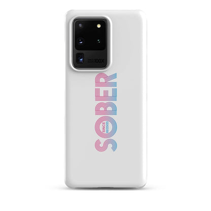 Sober Since Snap Recovery Phone Case side view (view 6)