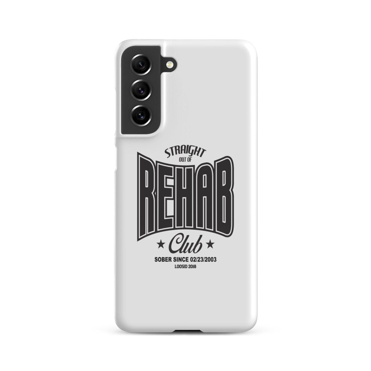 Straight Out of Rehab Snap Recovery Phone Case featuring the design (view 11)