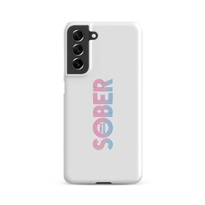 Sober Since Snap Recovery Phone Case packaging detail (view 8)