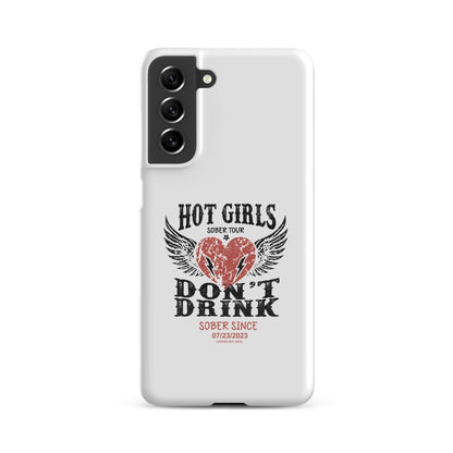 Hot Girls Don't Drink Snap Recovery Phone Case packaging detail (view 8)