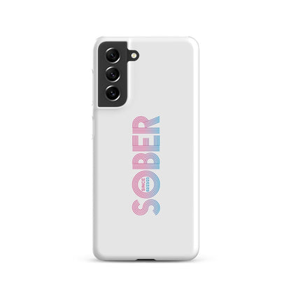 Sober Since Snap Recovery Phone Case fit detail (view 9)