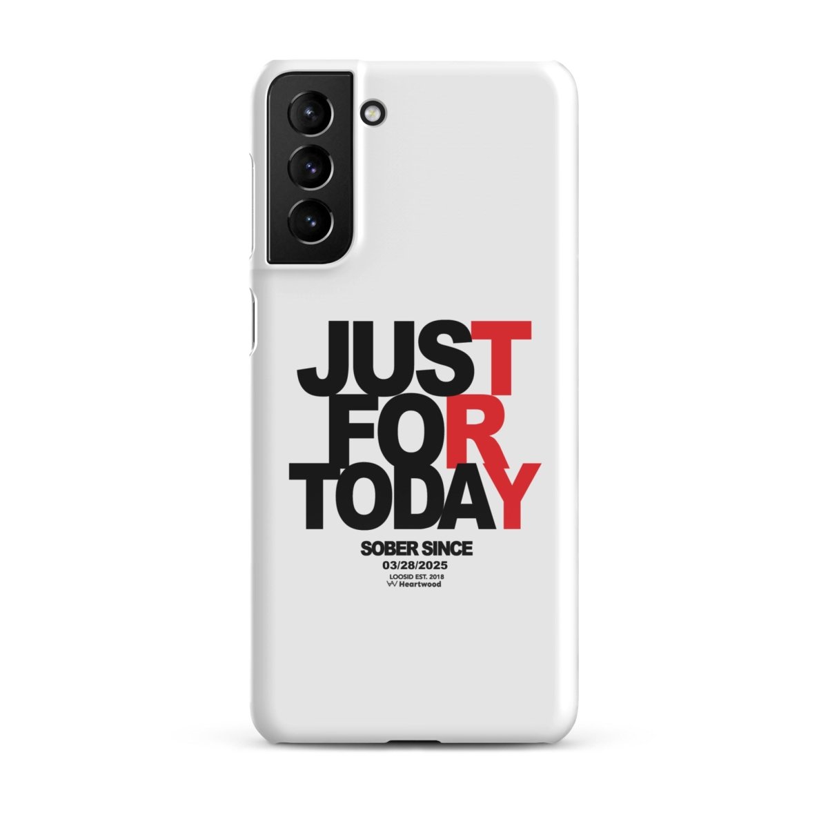 Just For Today Snap Recovery Phone Case fit detail (view 9)