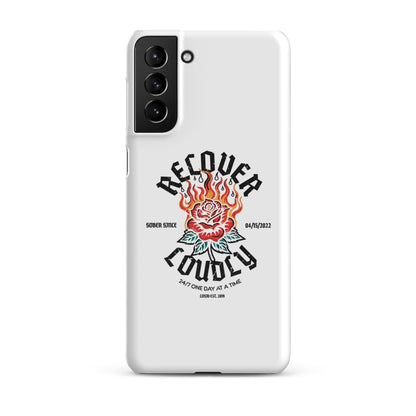 Recover Loudly Snap Recovery Phone Case product photo (view 10)