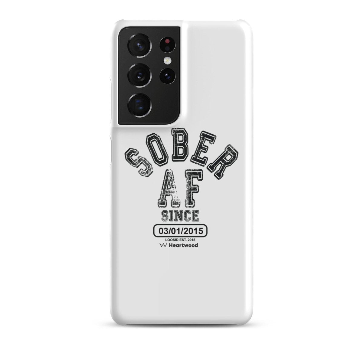Sober AF Snap Recovery Phone Case product photo (view 10)