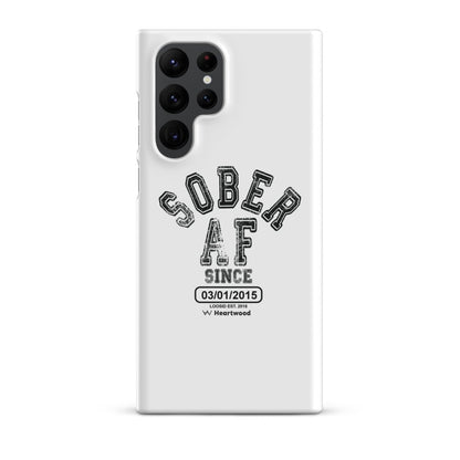 Sober AF Snap Recovery Phone Case graphic detail (view 14)