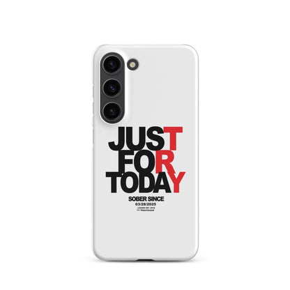 Just For Today Snap Recovery Phone Case lifestyle view (view 15)
