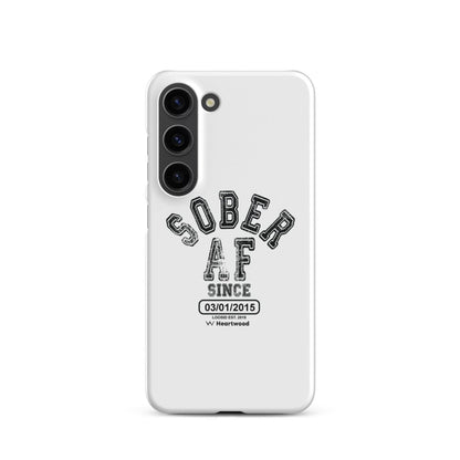 Sober AF Snap Recovery Phone Case lifestyle view (view 15)